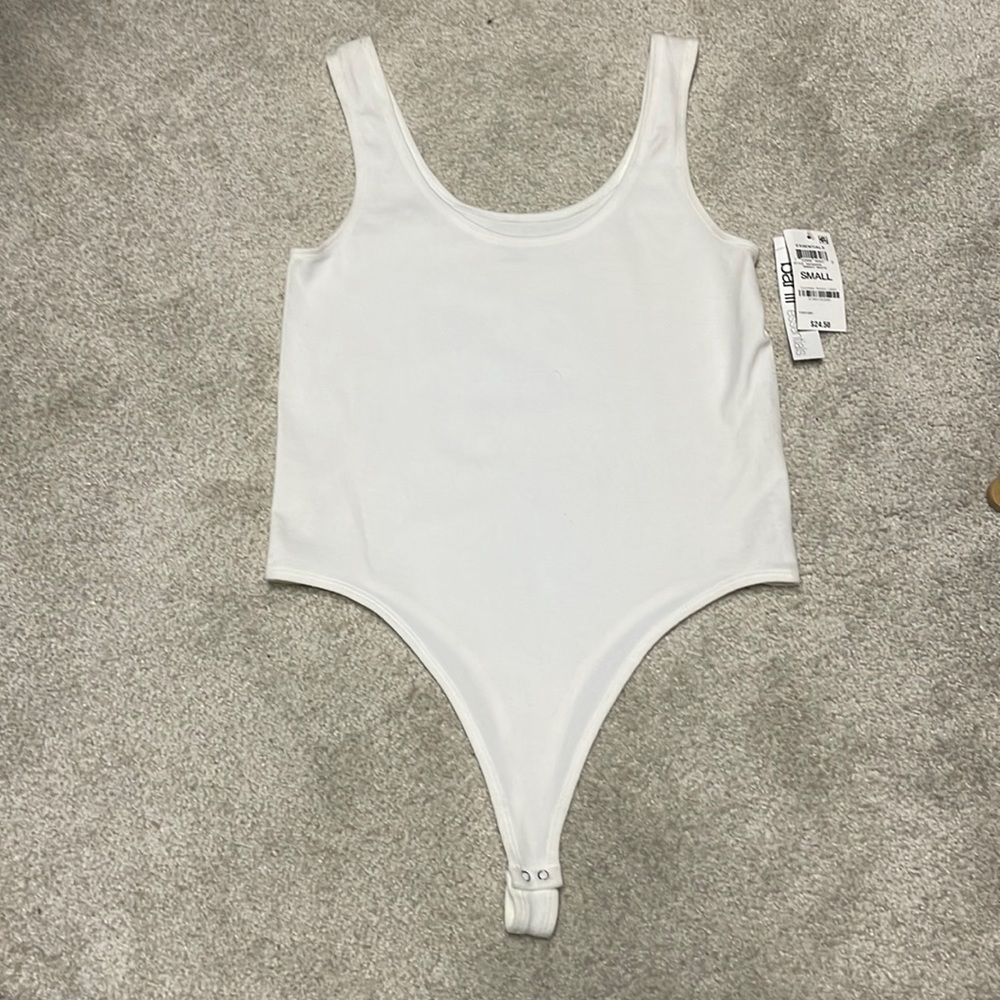 Bar III white bodysuit